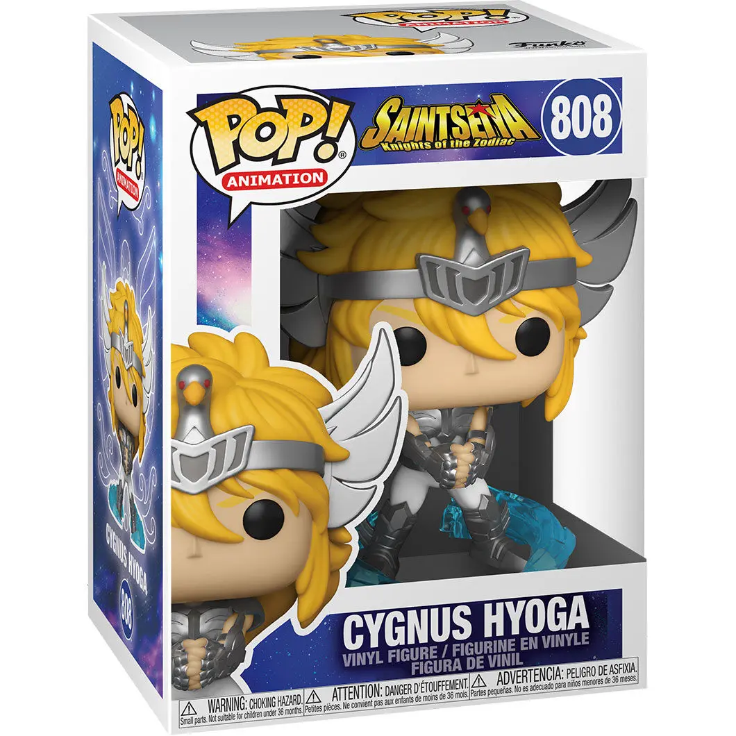 Saint Seiya POP! Animation Figurka Winylowa Cygnus Hyoga 9 cm zdjęcie produktu