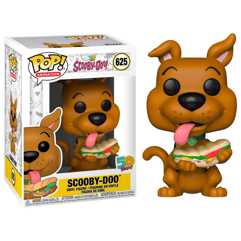 Scooby Doo POP! Animation Figurka winylowa Scooby Doo z Kanapką 9 cm zdjęcie produktu