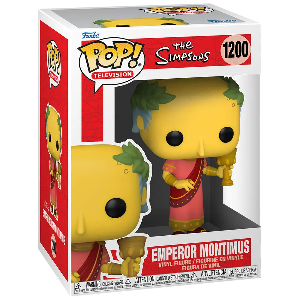 The Simpsons POP! Animation Figurka Winylowa Emperor Montimus 9 cm zdjęcie produktu