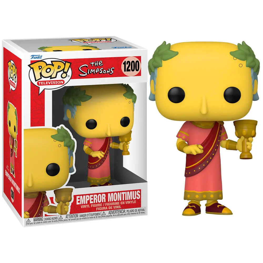 The Simpsons POP! Animation Figurka Winylowa Emperor Montimus 9 cm zdjęcie produktu