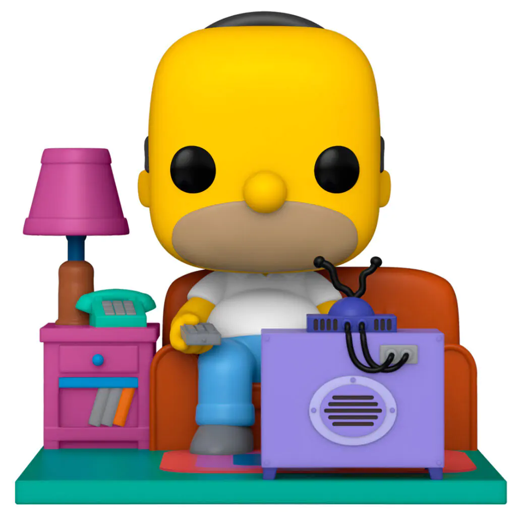 Simpsons POP! Deluxe Vinyl Figure Homer Watching TV 18 cm zdjęcie produktu