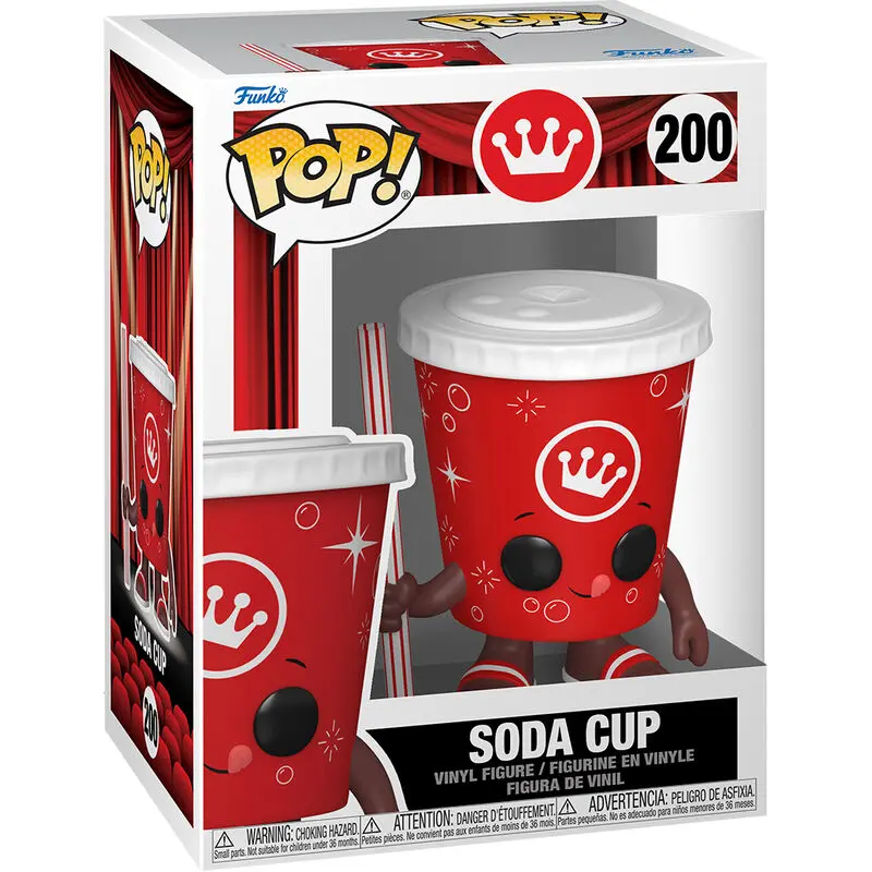 Movie Night POP! Foodies Figurka winylowa Soda Cup 9 cm zdjęcie produktu