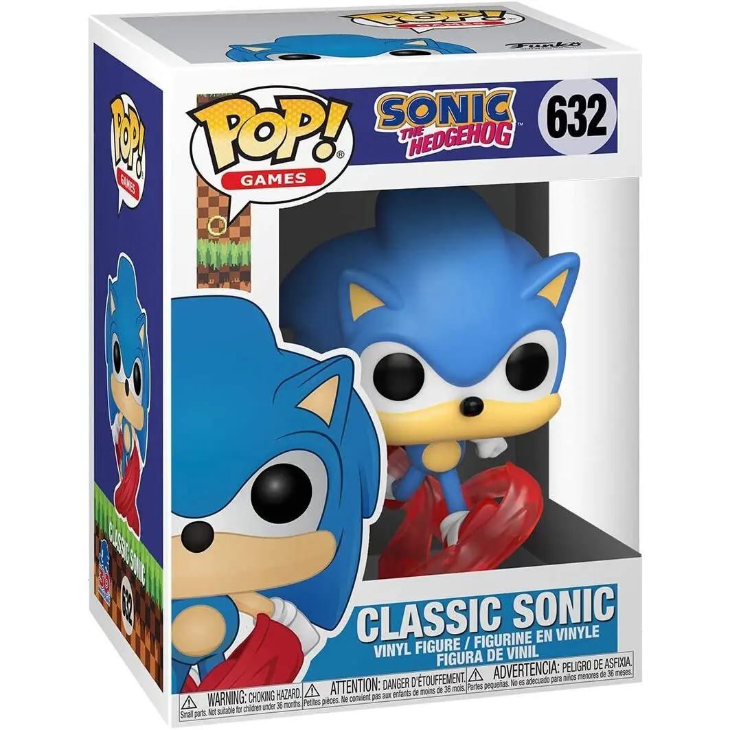 Sonic the Hedgehog POP! Games Figurka winylowa Sonic 30th - Running Sonic 9 cm zdjęcie produktu