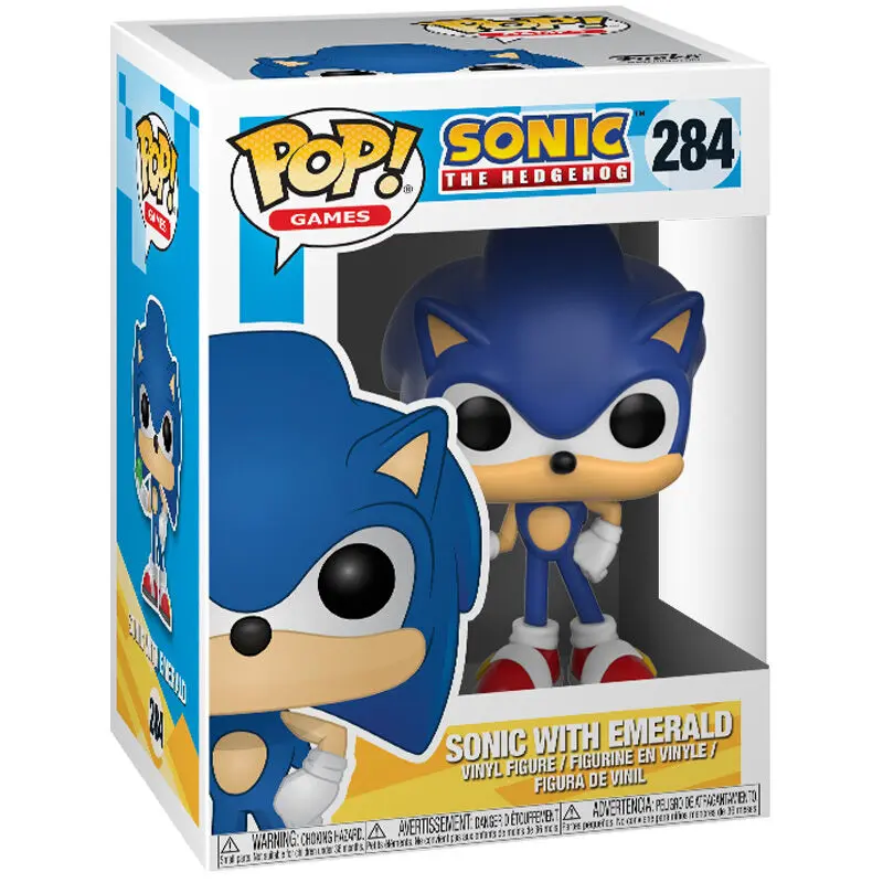 Sonic The Hedgehog POP! Games Figurka Vinyl Sonic (Emerald) 9 cm zdjęcie produktu