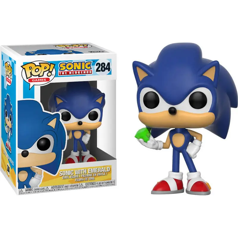 Sonic The Hedgehog POP! Games Figurka Vinyl Sonic (Emerald) 9 cm zdjęcie produktu