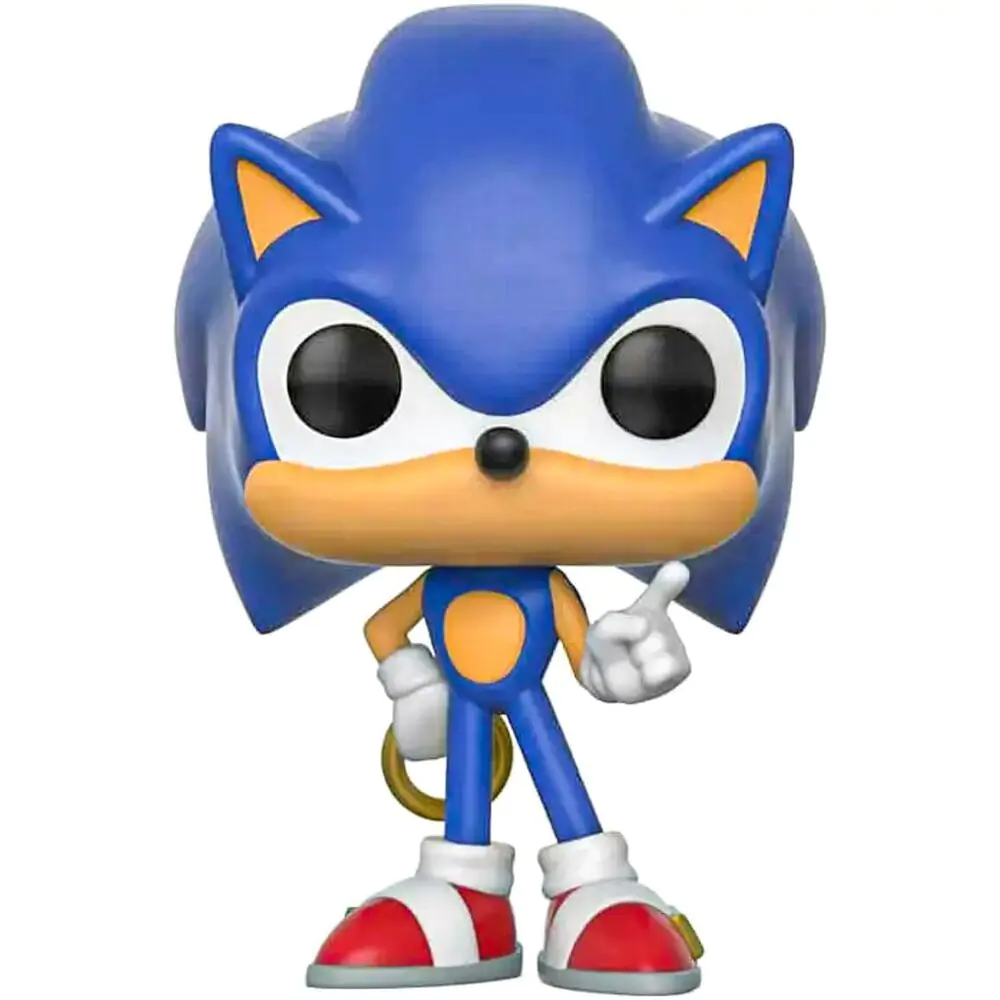 Sonic The Hedgehog POP! Games Figurka Vinyl Sonic (Ring) 9 cm zdjęcie produktu