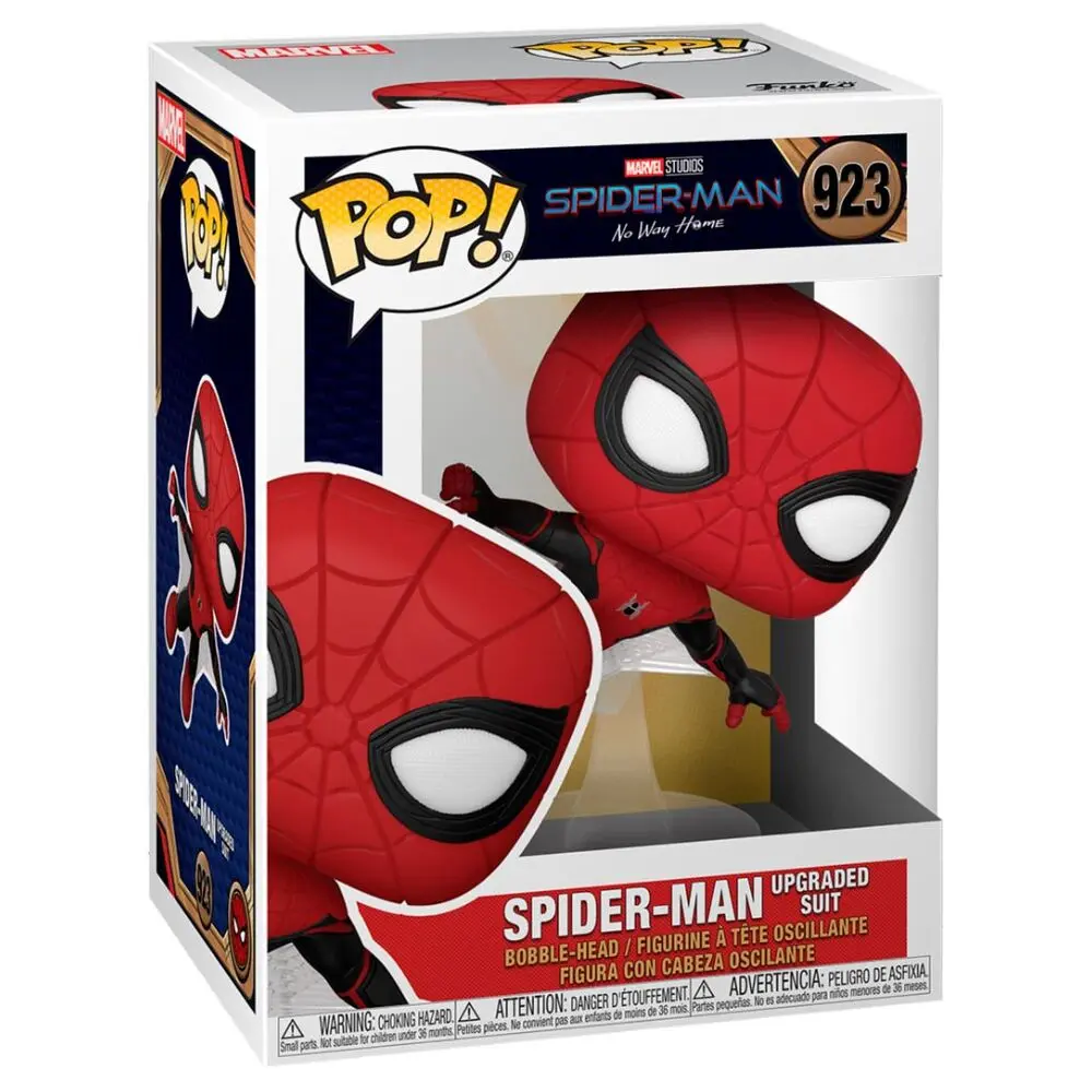 Spider-Man: No Way Home POP! Figurka Vinyl Spider-Man (Upgraded Suit) 9 cm zdjęcie produktu