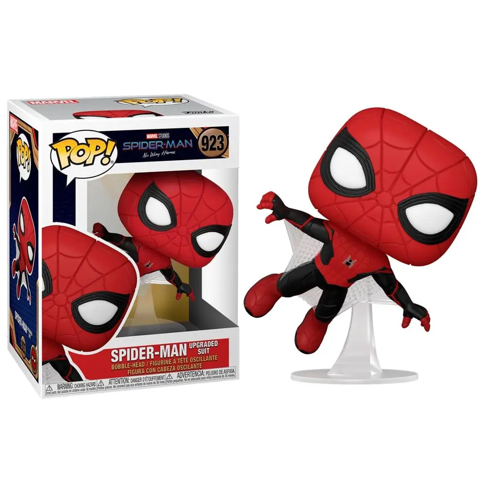 Spider-Man: No Way Home POP! Figurka Vinyl Spider-Man (Upgraded Suit) 9 cm zdjęcie produktu