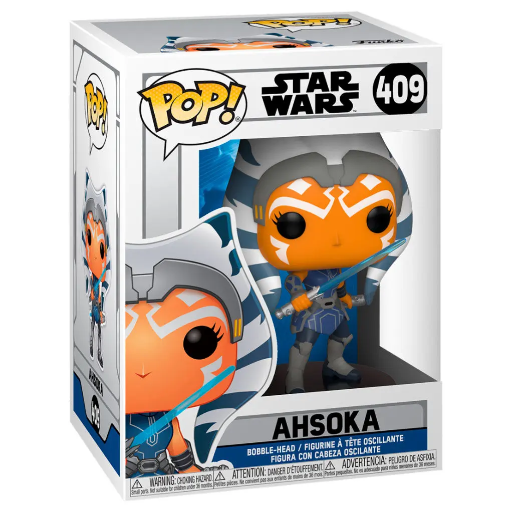 Star Wars: Clone Wars POP! Star Wars Figurka winylowa Ahsoka 9 cm zdjęcie produktu