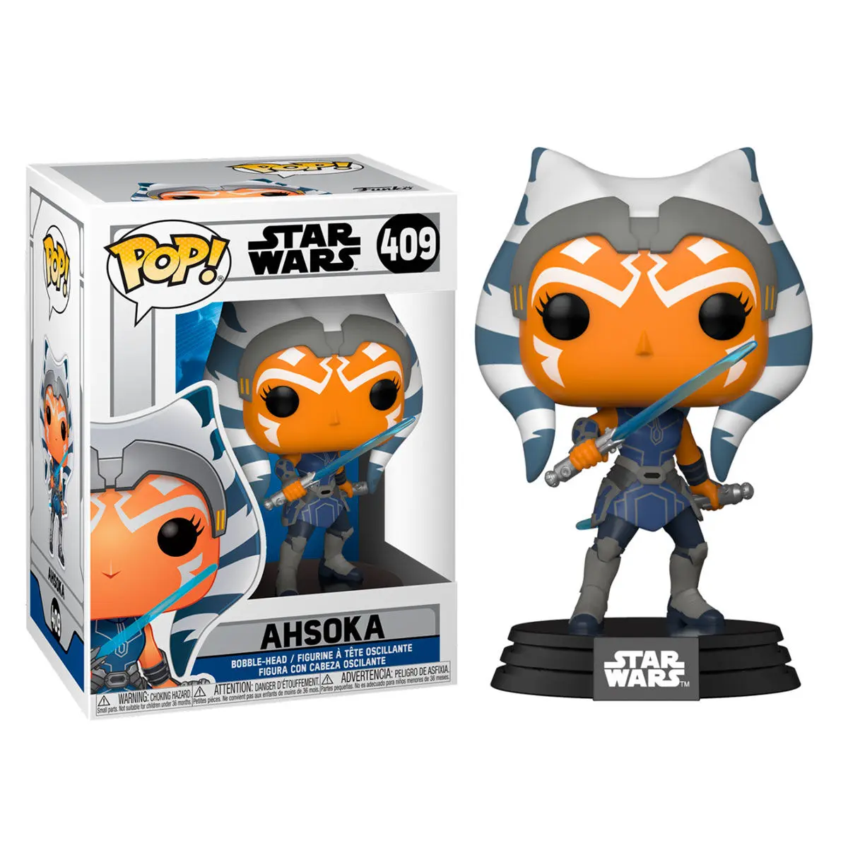 Star Wars: Clone Wars POP! Star Wars Figurka winylowa Ahsoka 9 cm zdjęcie produktu