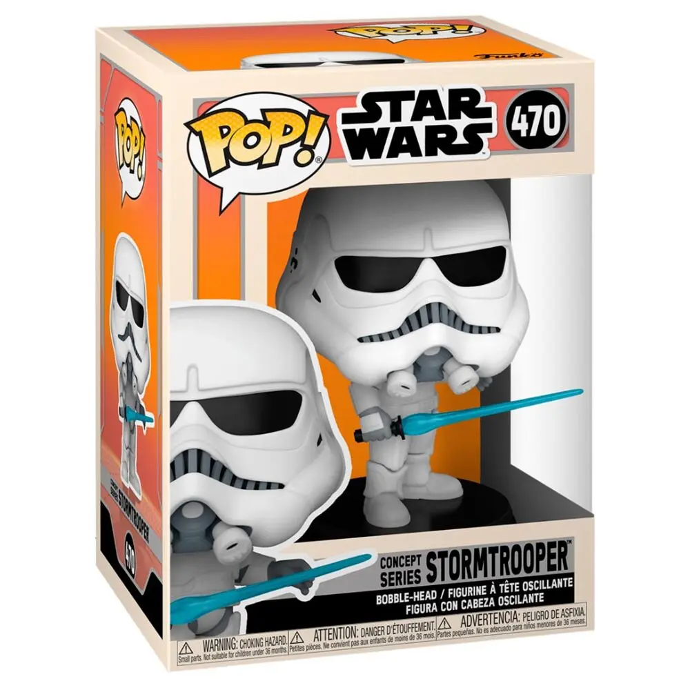 Star Wars POP! Figurka Vinyl Bobble-Head Stormtrooper (Concept Series) 9 cm zdjęcie produktu