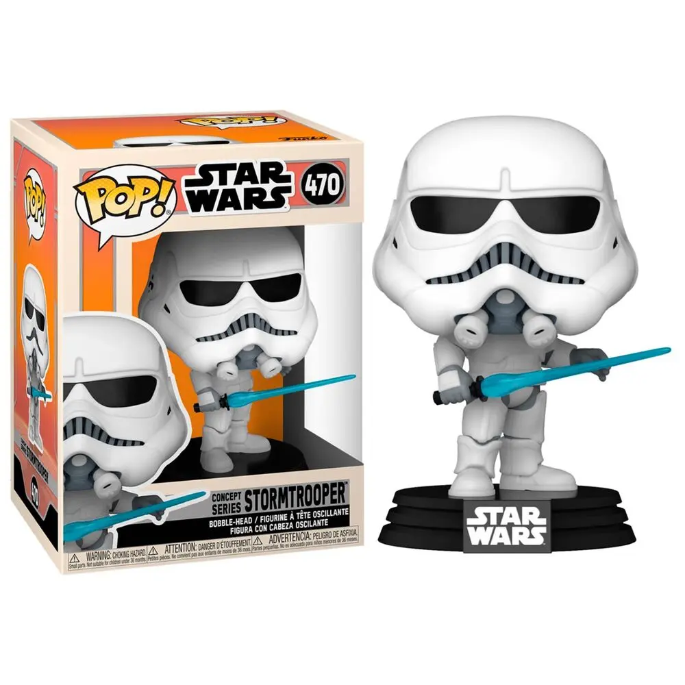 Star Wars POP! Figurka Vinyl Bobble-Head Stormtrooper (Concept Series) 9 cm zdjęcie produktu