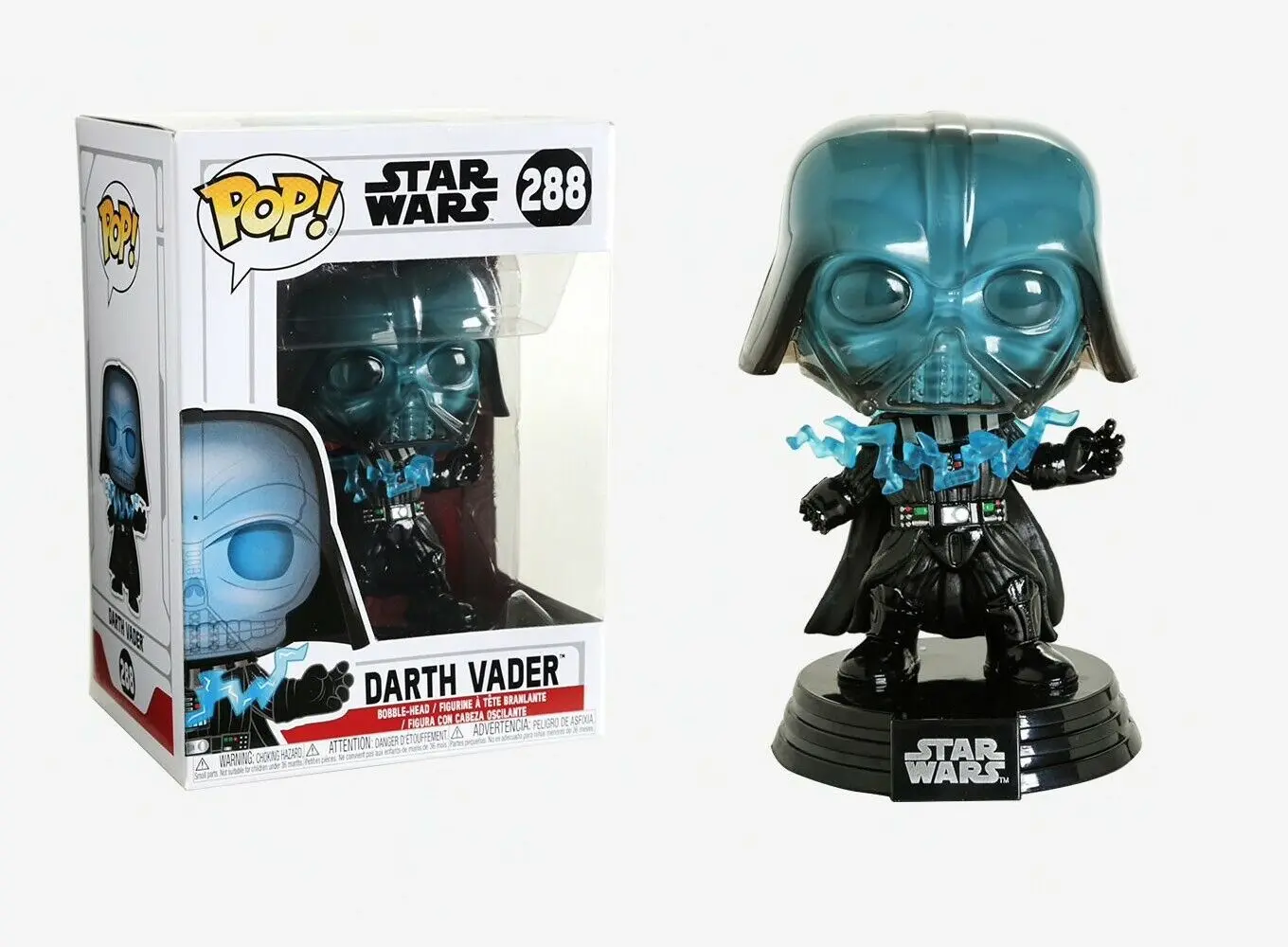 Star Wars POP! Movies Figurka winylowa Porażony prądem Vader 9 cm zdjęcie produktu