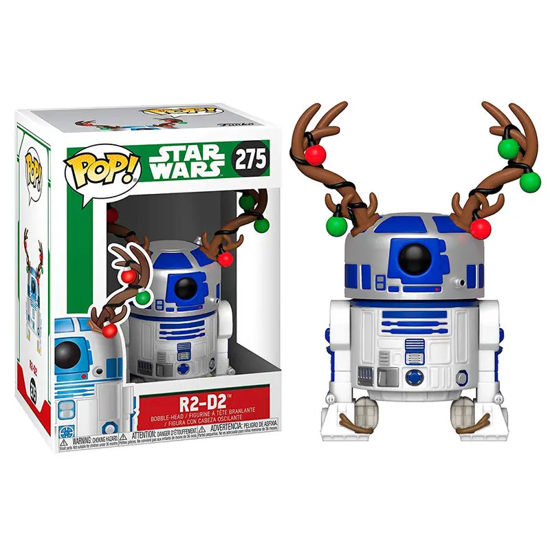 Figurka POP Star Wars Holiday R2-D2 z Rogami zdjęcie produktu