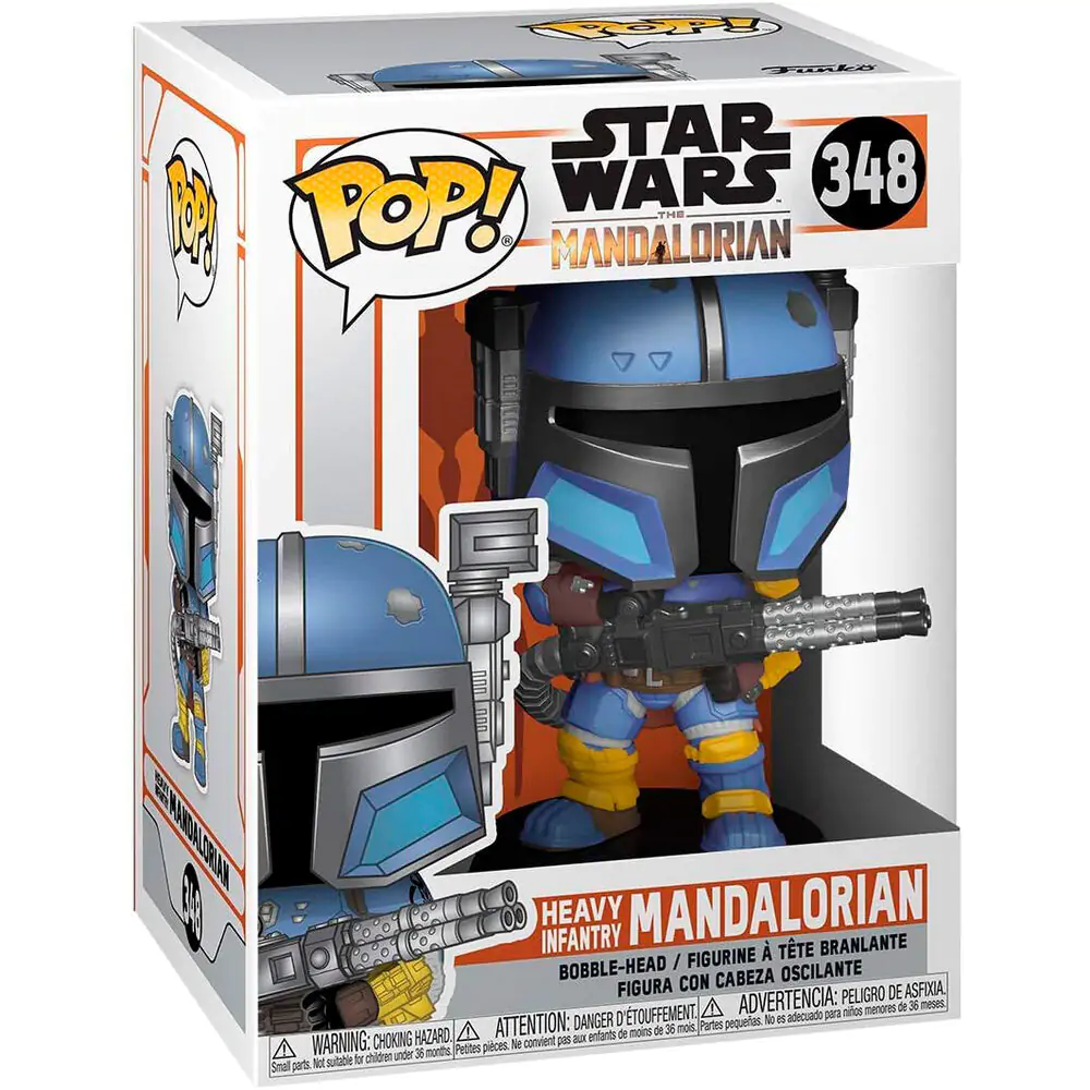 Star Wars The Mandalorian POP! TV Figurka winylowa Ciężka Piechota Mandaloriańska 9 cm zdjęcie produktu