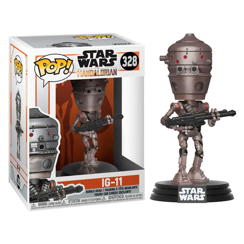 Star Wars The Mandalorian POP! TV Figurka winylowa IG-11 9 cm zdjęcie produktu