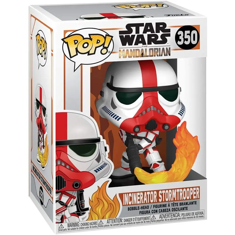 Star Wars The Mandalorian POP! Figurka winylowa TV Incinerator Stormtrooper 9 cm zdjęcie produktu