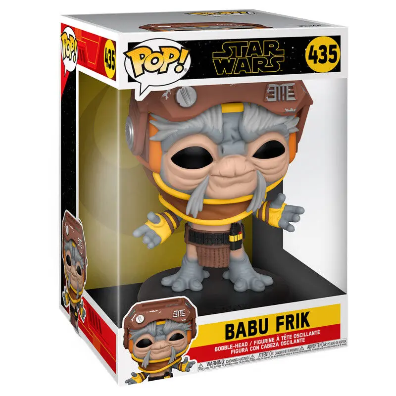 Star Wars Super Sized POP! Movies Figurka winylowa Babu Frick 25 cm zdjęcie produktu