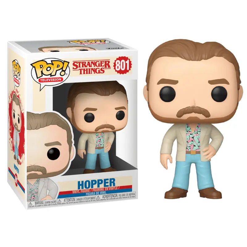 Stranger Things POP! TV Figurka Winylowa Hopper (Date Night) 9 cm zdjęcie produktu