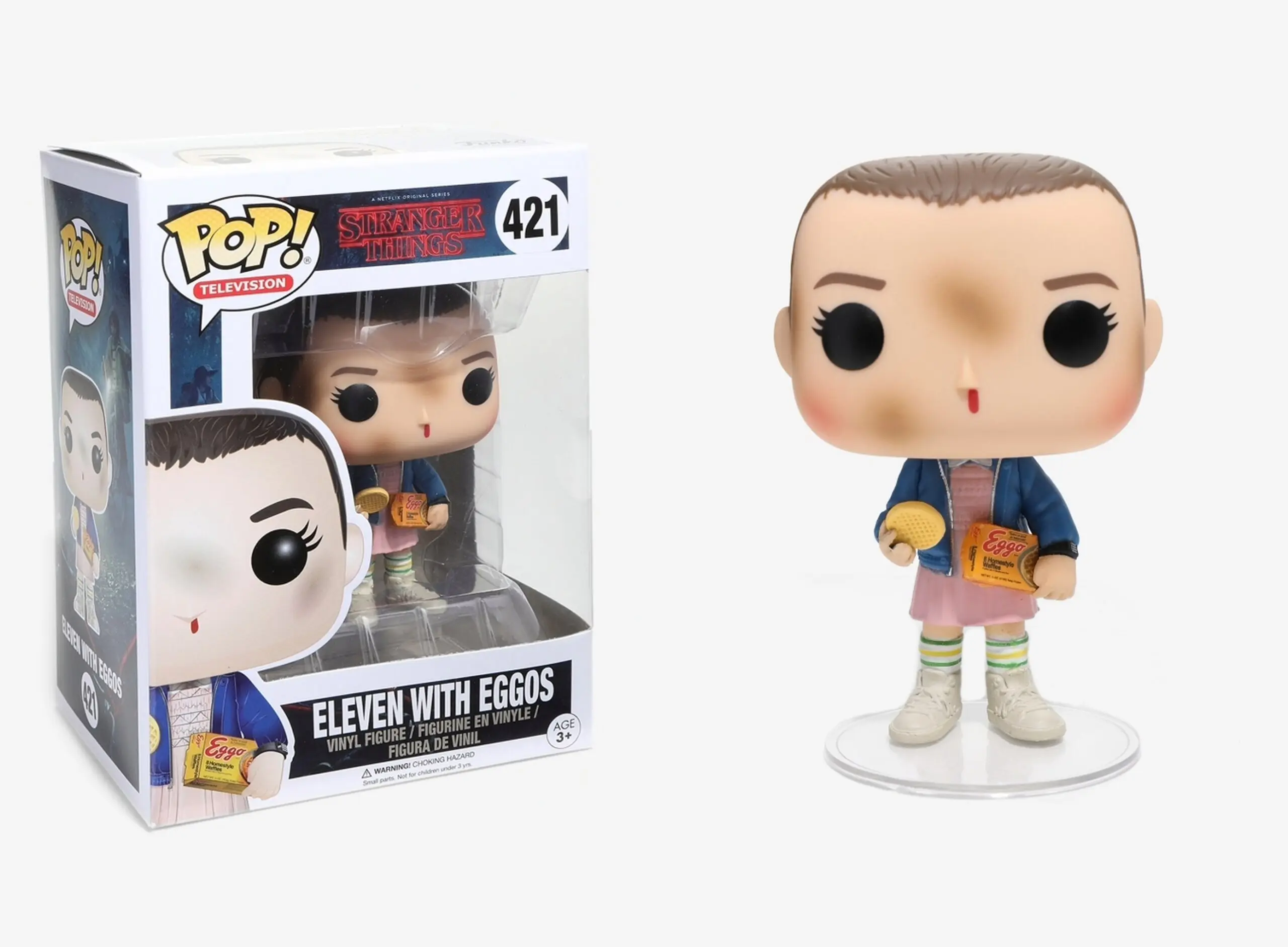 Figurka POP Stranger Things Eleven z goframi Eggo zdjęcie produktu