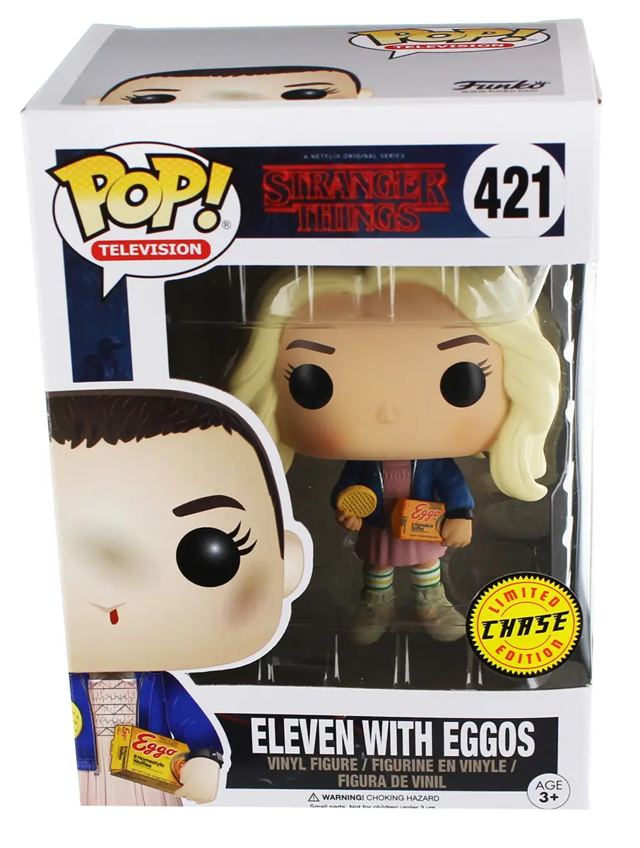 Figurka POP Stranger Things Eleven z Eggos Chase zdjęcie produktu