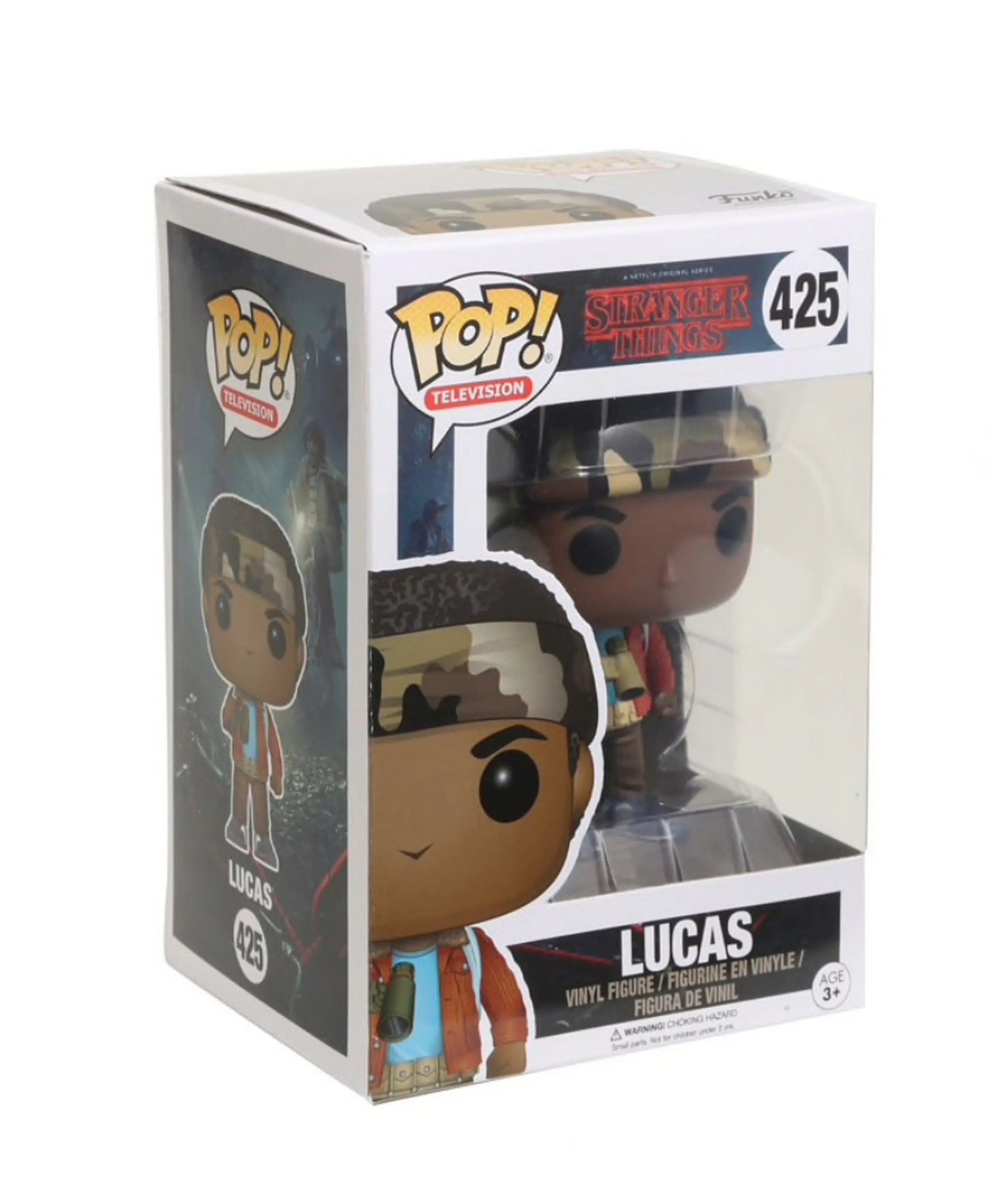 Figurka POP Stranger Things Lucas z lornetką zdjęcie produktu