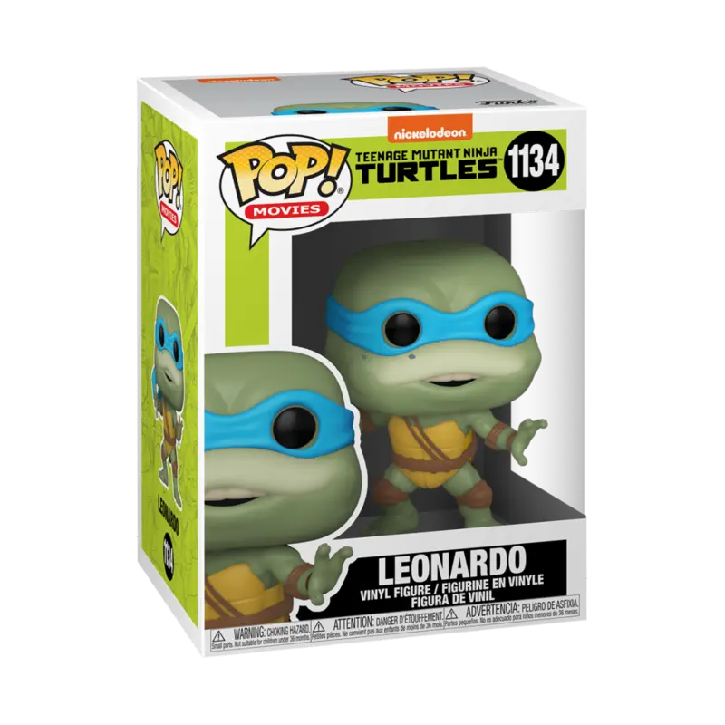 Teenage Mutant Ninja Turtles POP! Movies Figurka winylowa Leonardo 9 cm zdjęcie produktu