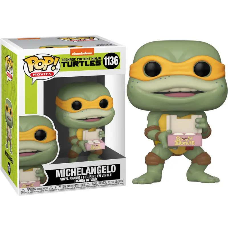 Żółwie Ninja POP! Movies Figurka winylowa Michaelangelo 9 cm zdjęcie produktu