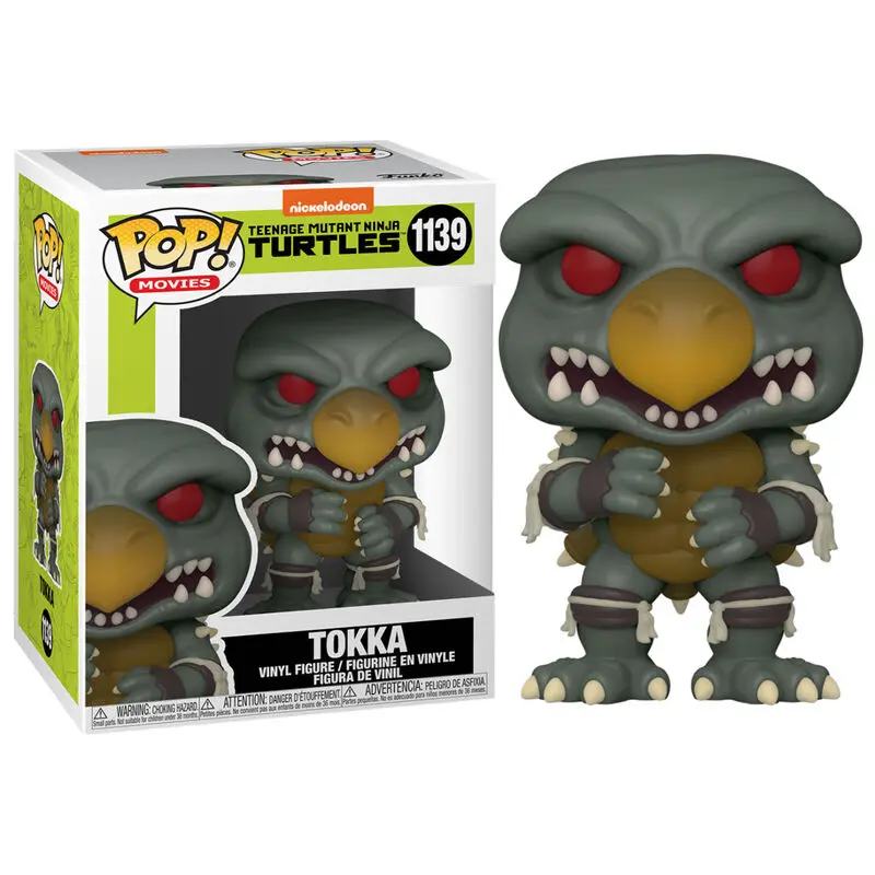 Żółwie Ninja Wojownicze Nastolatki POP! Movies Vinyl Figure Tokka 9 cm zdjęcie produktu