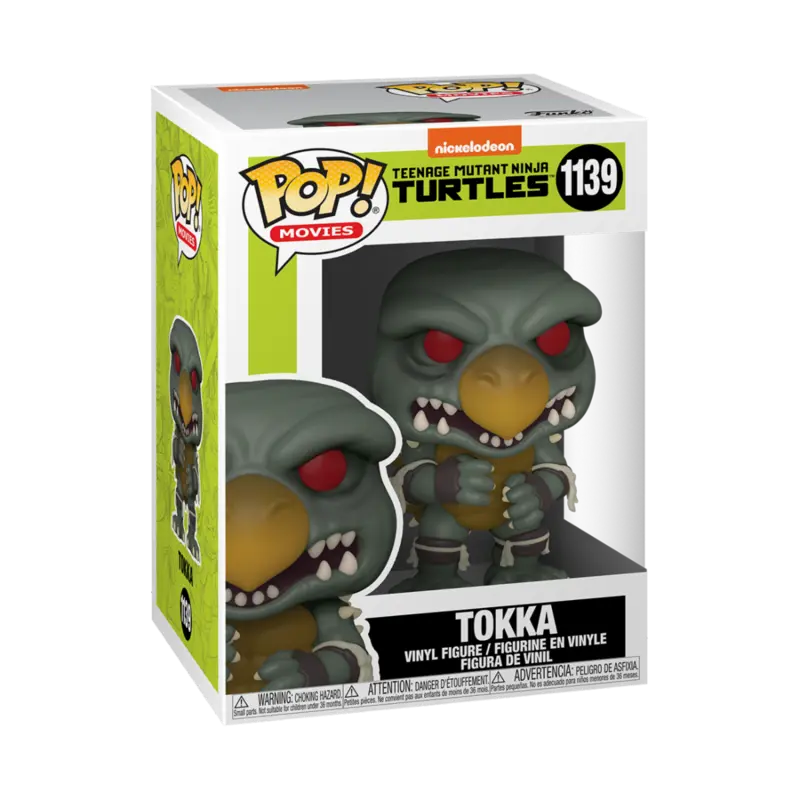 Żółwie Ninja Wojownicze Nastolatki POP! Movies Vinyl Figure Tokka 9 cm zdjęcie produktu