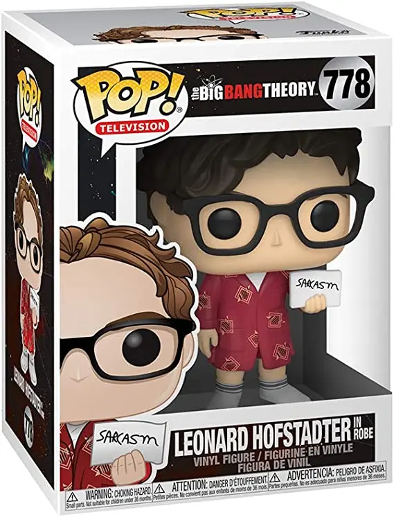 Teoria Wielkiego Podrywu POP! TV Vinyl Figure Leonard 9 cm zdjęcie produktu