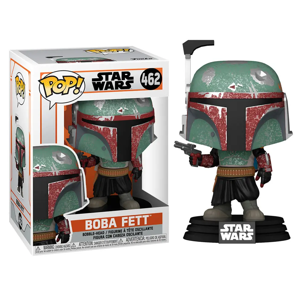 Star Wars The Mandalorian POP! TV Figurka winylowa Boba Fett 9 cm zdjęcie produktu