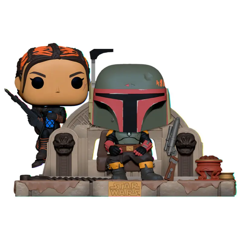 The Mandalorian POP Moment! Figurki winylowe 2-Pack Boba Fett & Fennec Shand 9 cm zdjęcie produktu