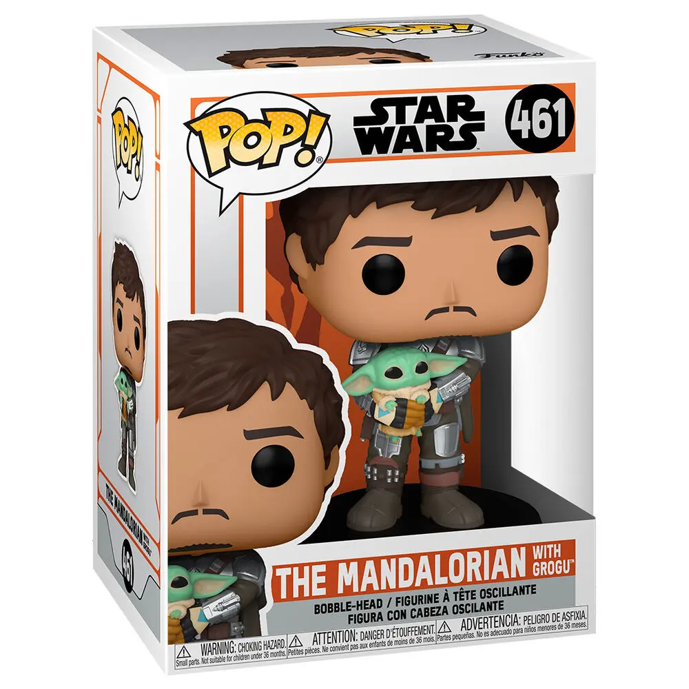 Star Wars The Mandalorian POP! Figurka TV Vinyl The Mandalorian & Grogu 9 cm zdjęcie produktu