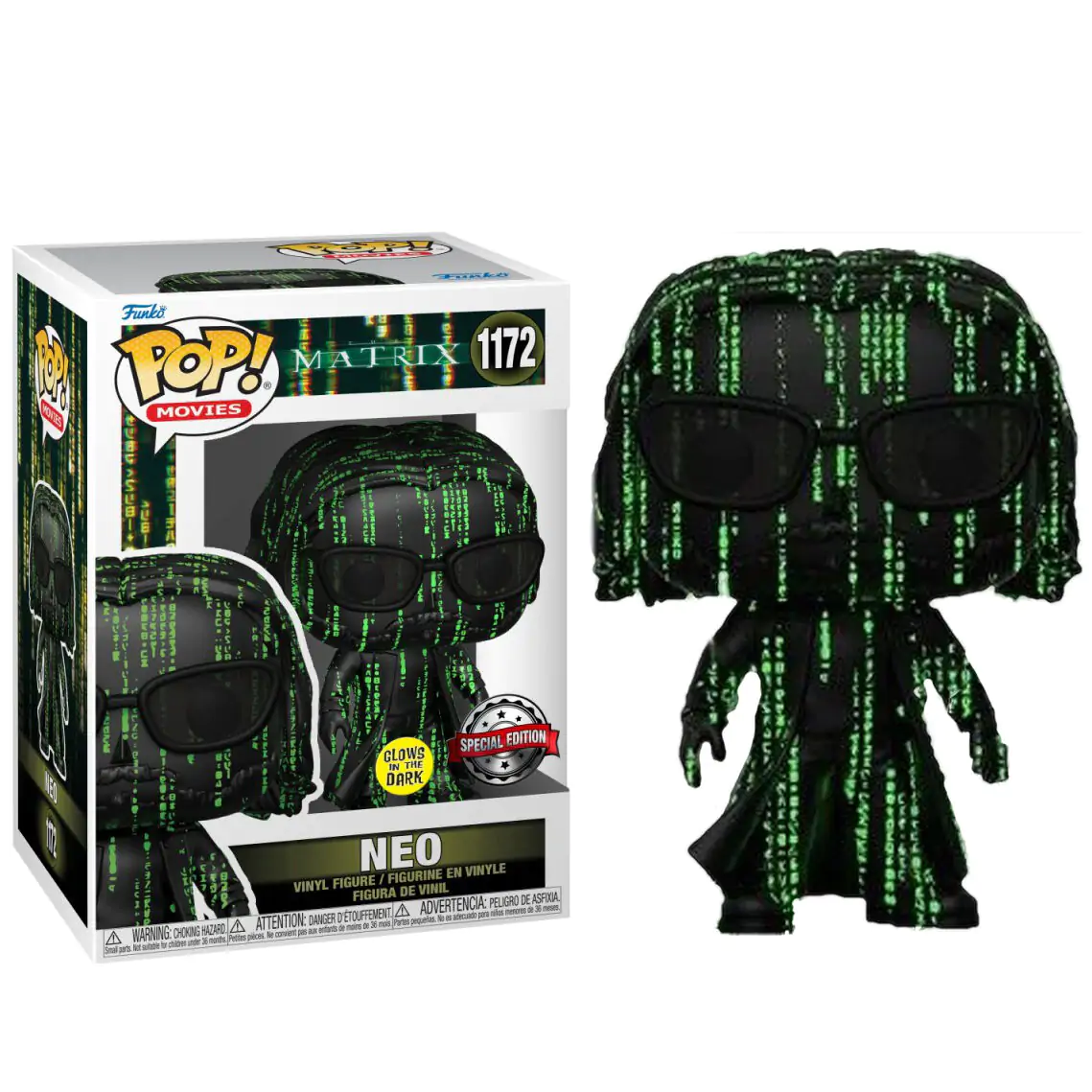 Figurka POP The Matrix Neo Exclusive zdjęcie produktu