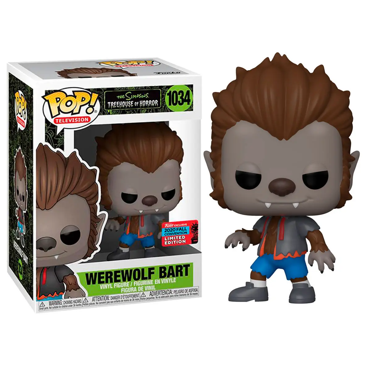 Figurka POP The Simpsons Werewolf Bart Exclusive zdjęcie produktu