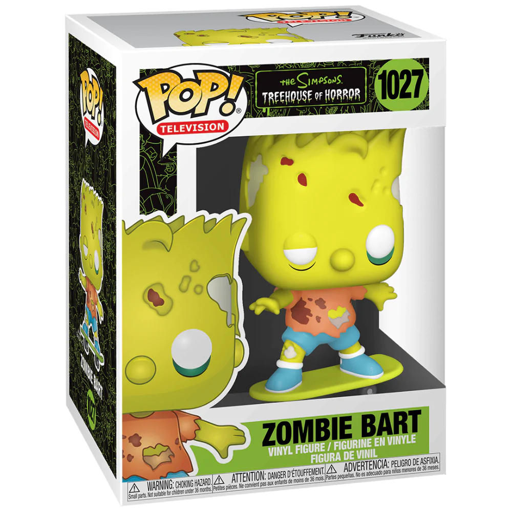 Simpsons POP! Animation Figurka winylowa Zombie Bart 9 cm zdjęcie produktu
