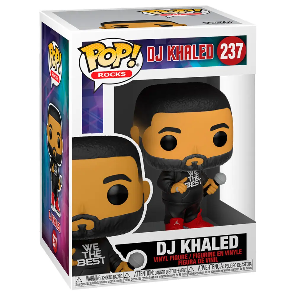 DJ Khaled POP! Figurka winylowa Rocks DJ Khaled 9 cm zdjęcie produktu
