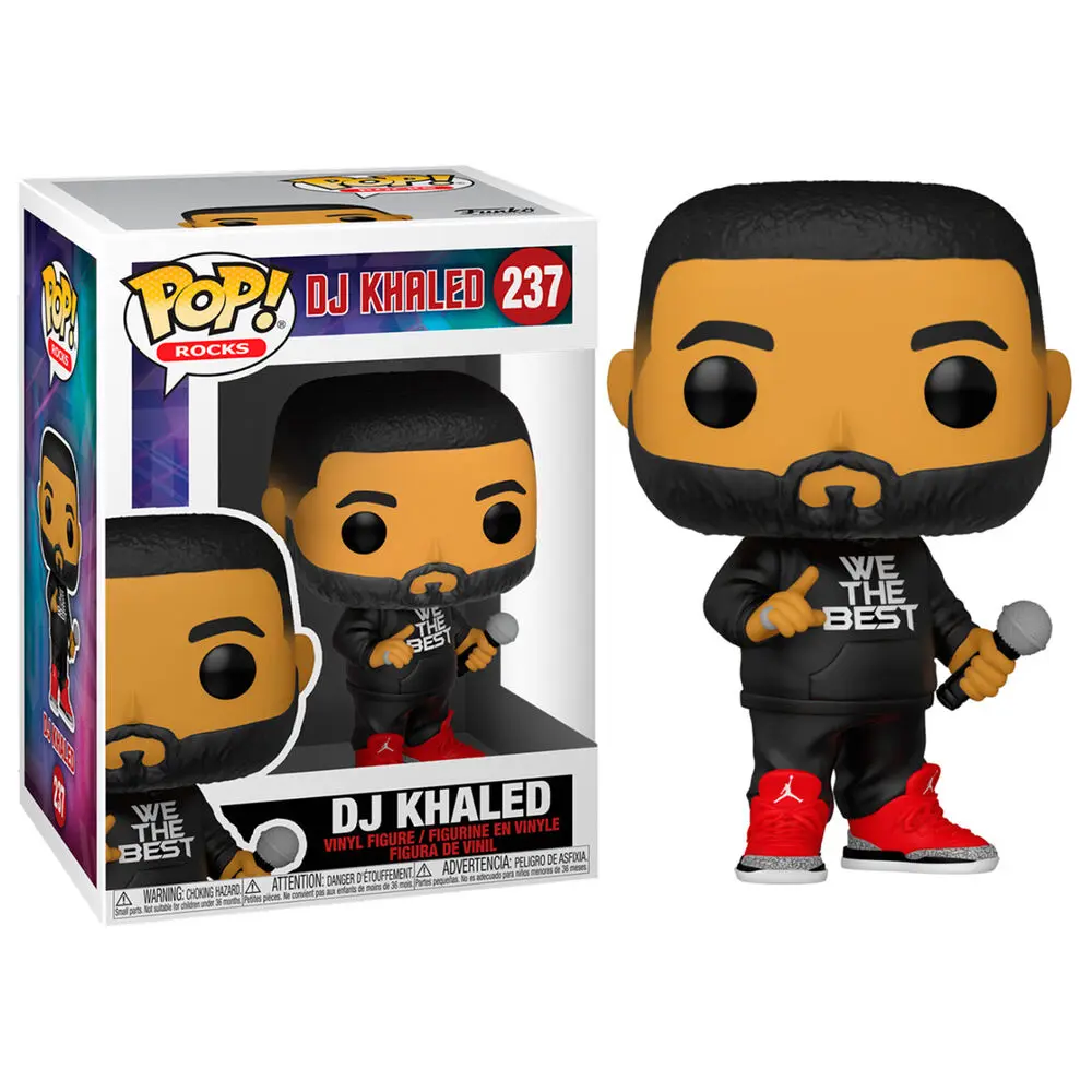 DJ Khaled POP! Figurka winylowa Rocks DJ Khaled 9 cm zdjęcie produktu