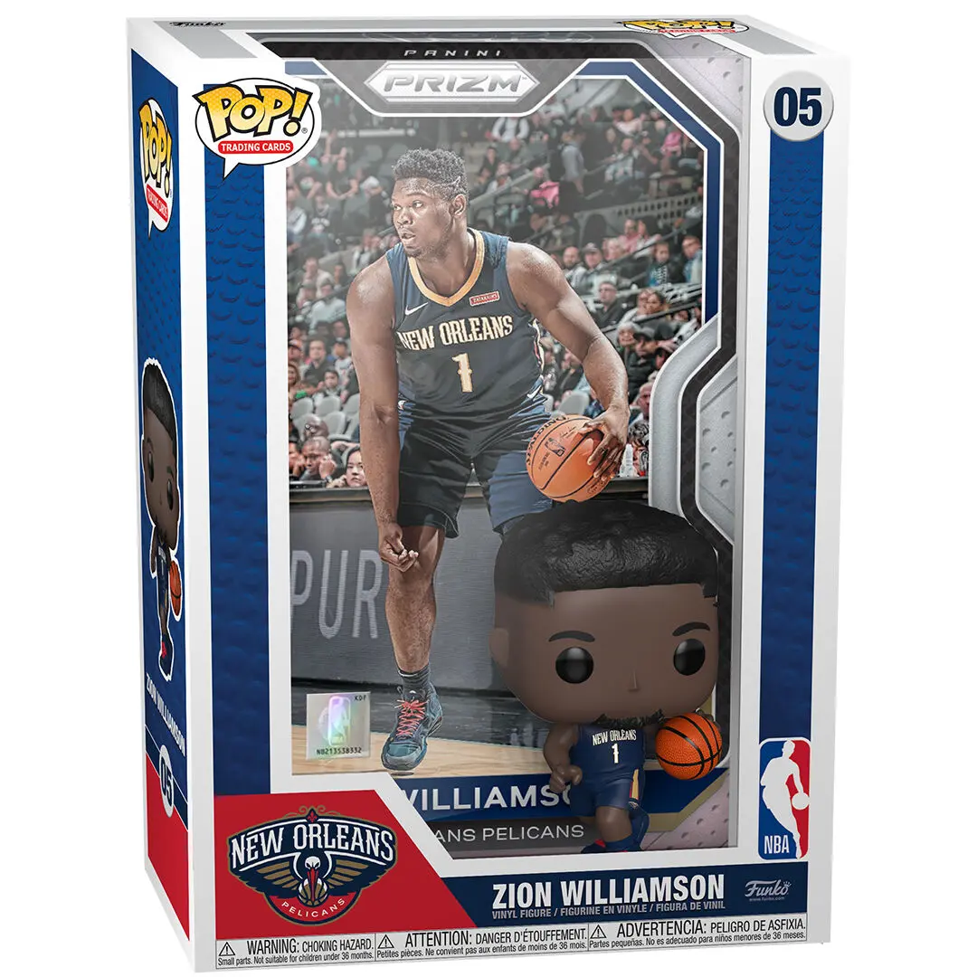 NBA Karta Kolekcjonerska POP! Koszykarska Figurka Winylowa Zion Williamson 9 cm zdjęcie produktu