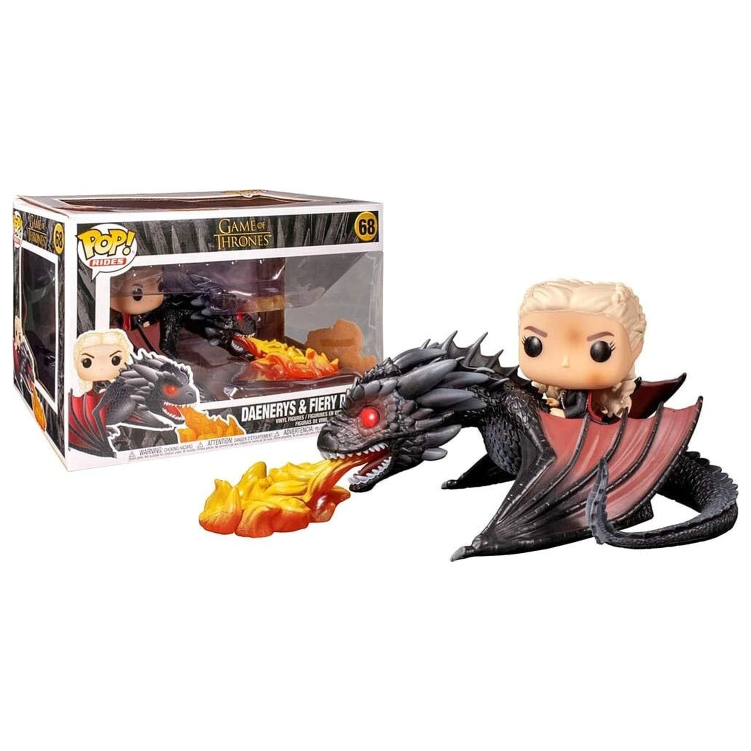 POP figure Game of Thrones Daenerys on Fiery Drogon zdjęcie produktu