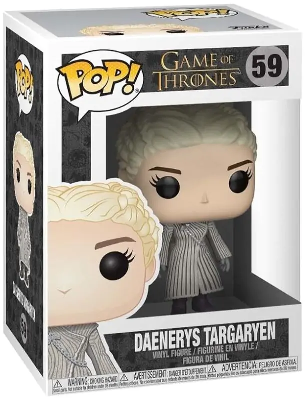 Gra o Tron POP! Figurka Vinyl Daenerys (Biały Płaszcz) 9 cm zdjęcie produktu