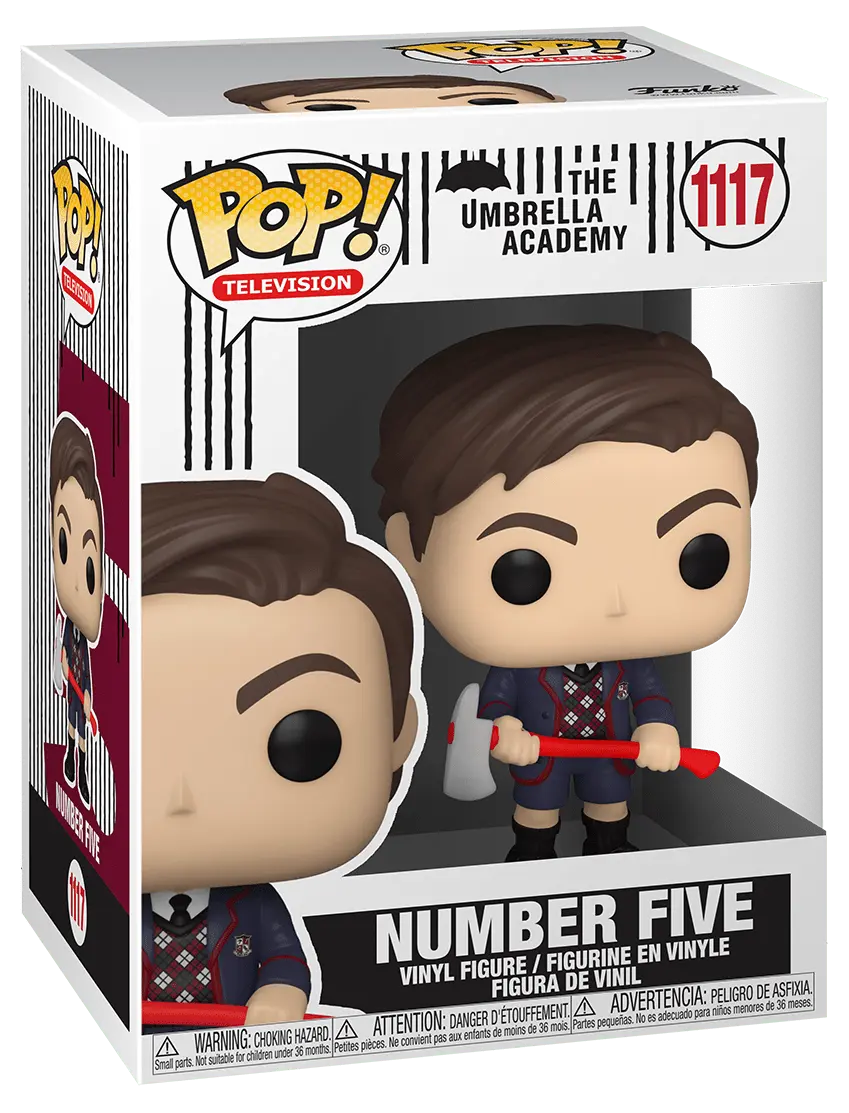 The Umbrella Academy POP! TV Figurka winylowa Numer 5 9 cm zdjęcie produktu