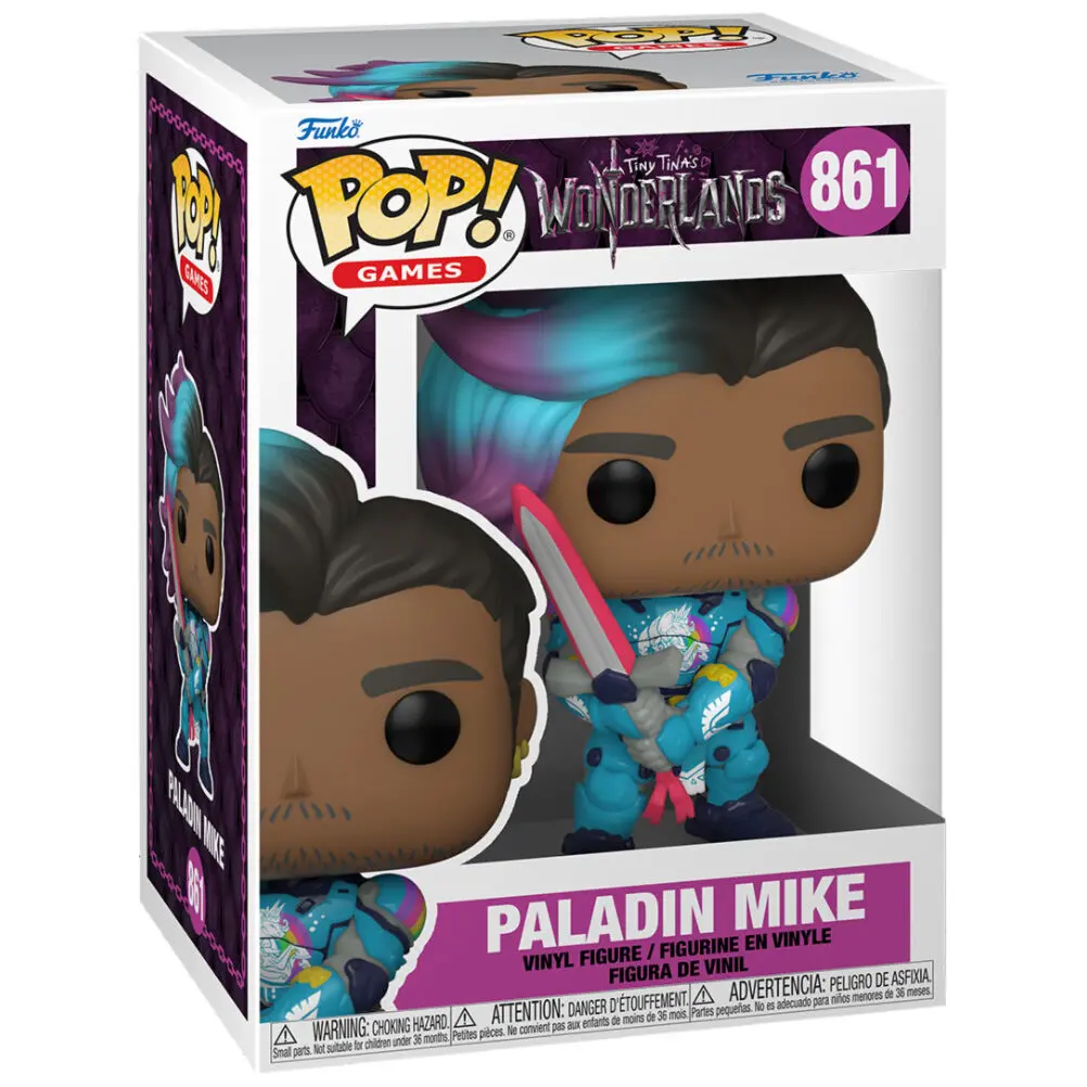 Tiny Tina's Wonderland POP! Games Figurka winylowa Paladyn Mike 9 cm zdjęcie produktu