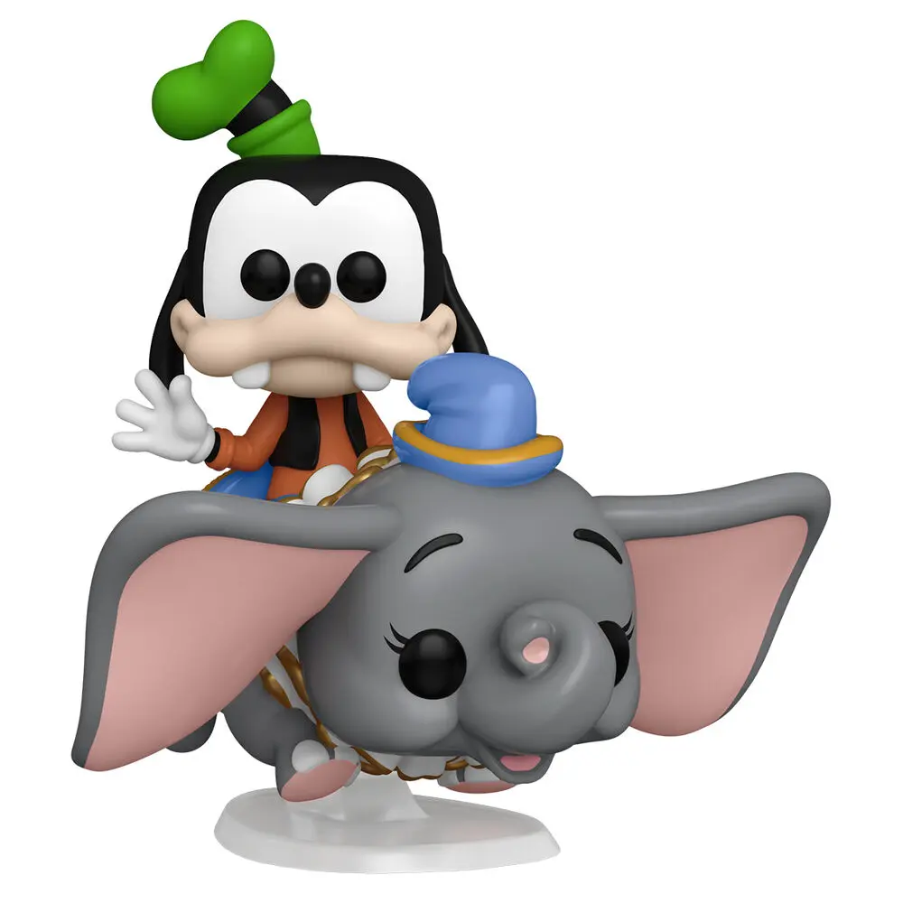 Walt Disney World 50th Anniversary POP! Rides Super Deluxe Figurka winylowa Dumbo z Goofy 15 cm zdjęcie produktu