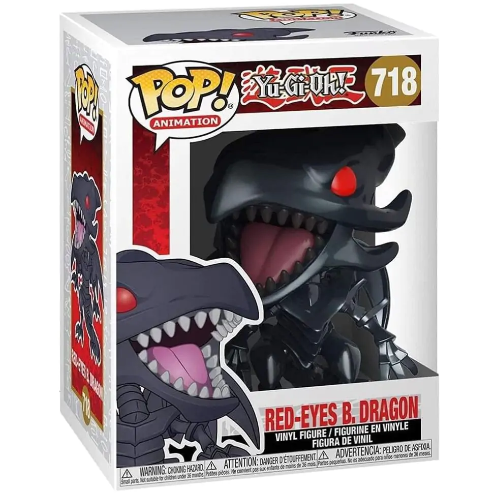 Yu-Gi-Oh! Pop! Animation Figurka Winylowa Red-Eyes Black Dragon 9 cm zdjęcie produktu
