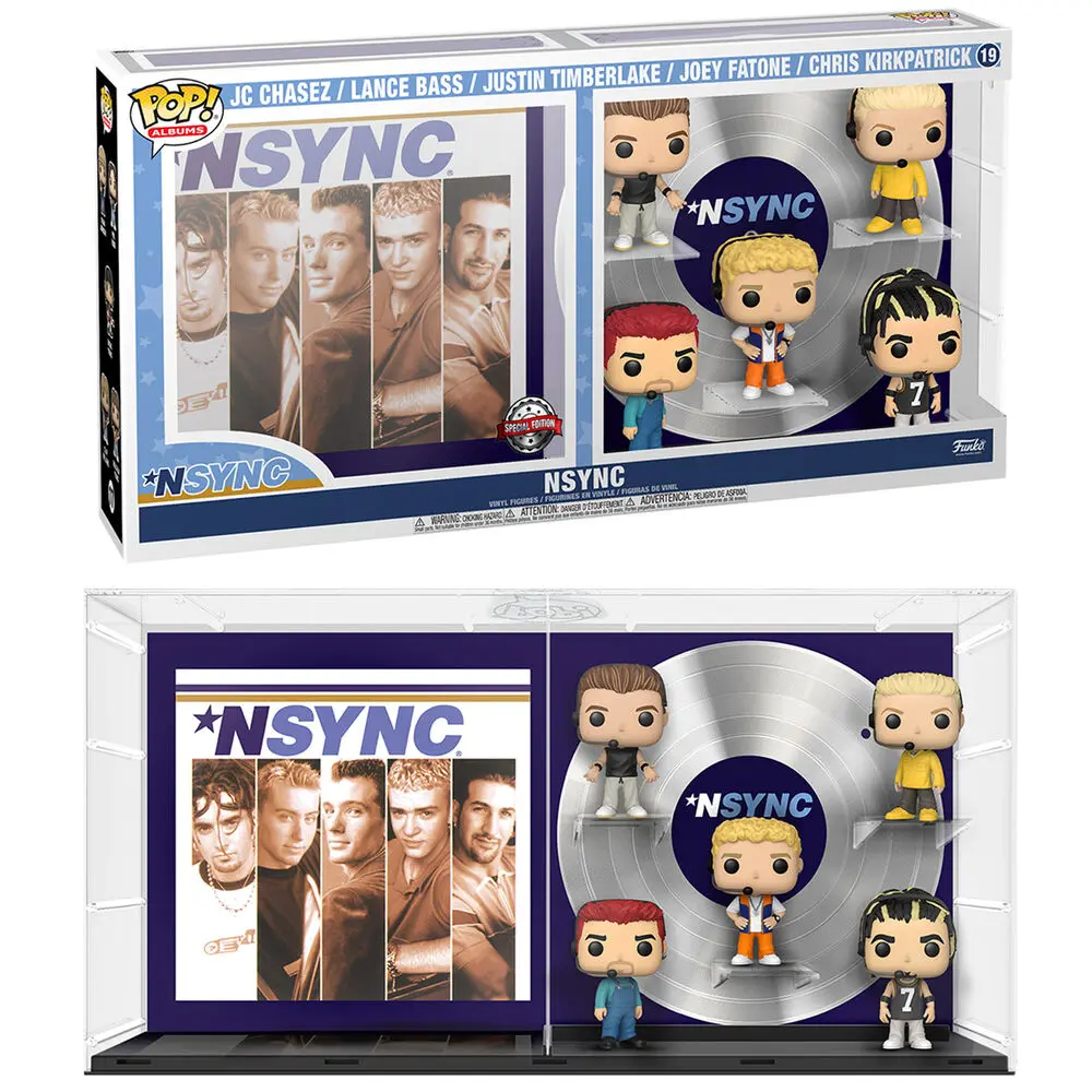 NSYNC POP! Albums Figurka winylowa 5-Pack NSYNC 9 cm zdjęcie produktu