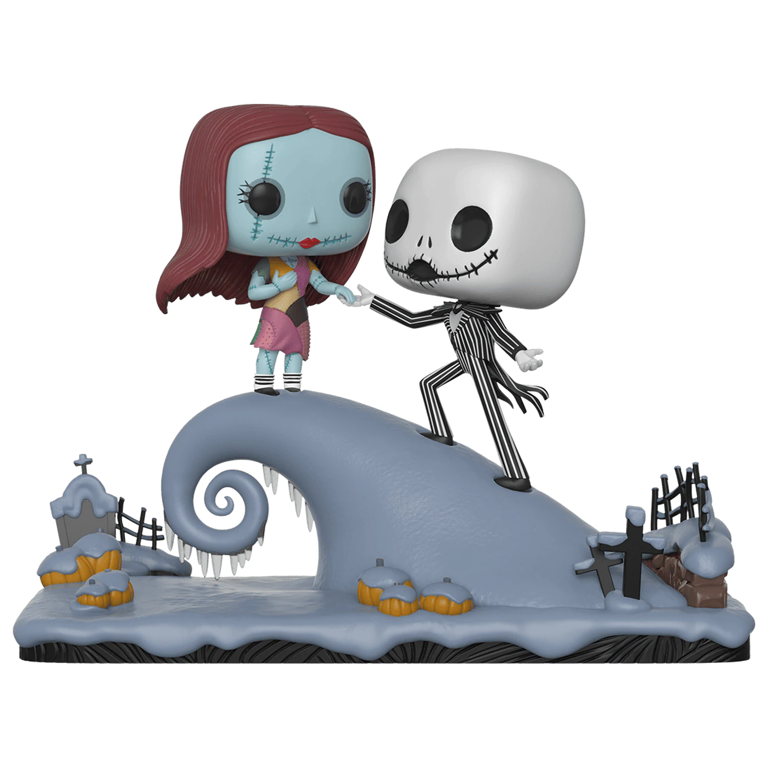Nightmare before Christmas POP! Movie Moments Winyl Figurka Bobble-Head Zestaw 2 figurek Jack & Sally 9 cm zdjęcie produktu