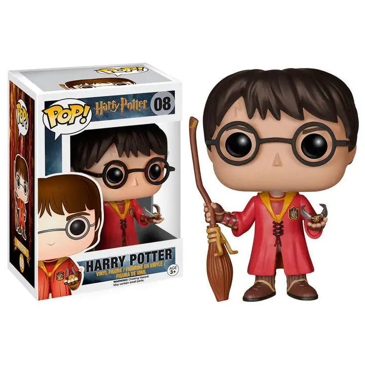 Harry Potter POP! Movies Figurka Winylowa Harry Potter Quidditch 9 cm zdjęcie produktu
