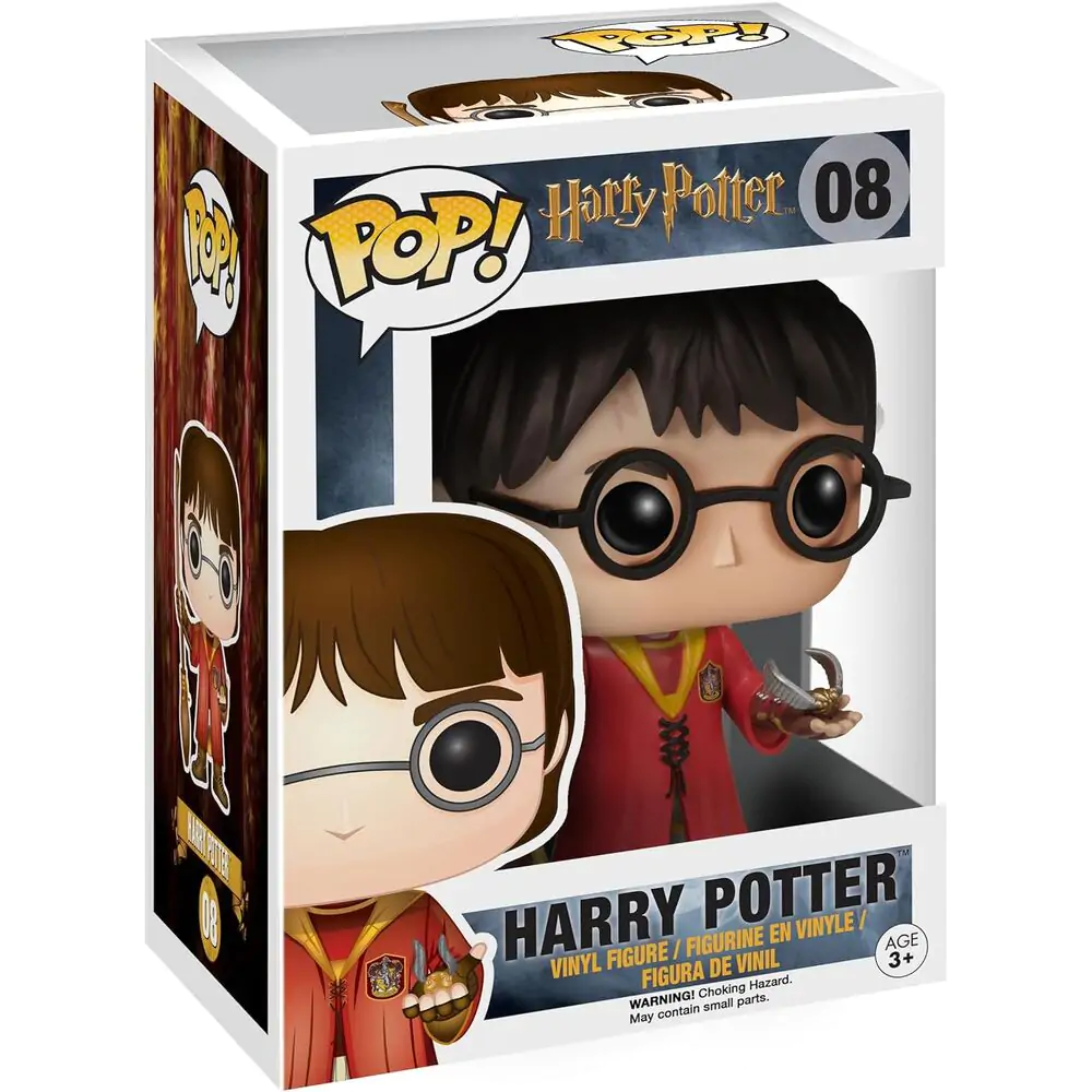 Harry Potter POP! Movies Figurka Winylowa Harry Potter Quidditch 9 cm zdjęcie produktu